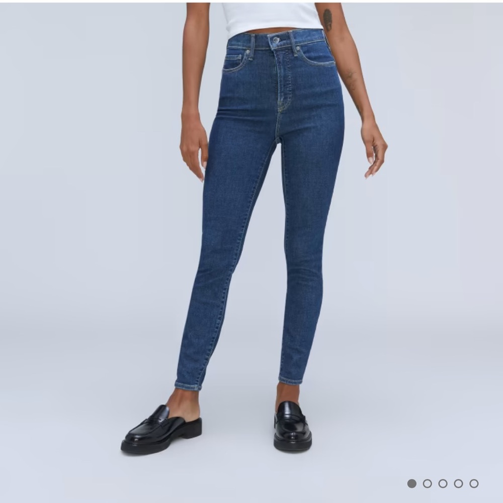 Everlane Way High Skinny Jean short inseam size 25